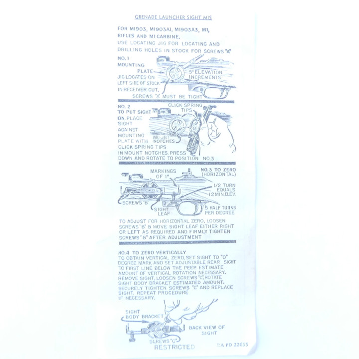 ALIDADE DE VISEE M15